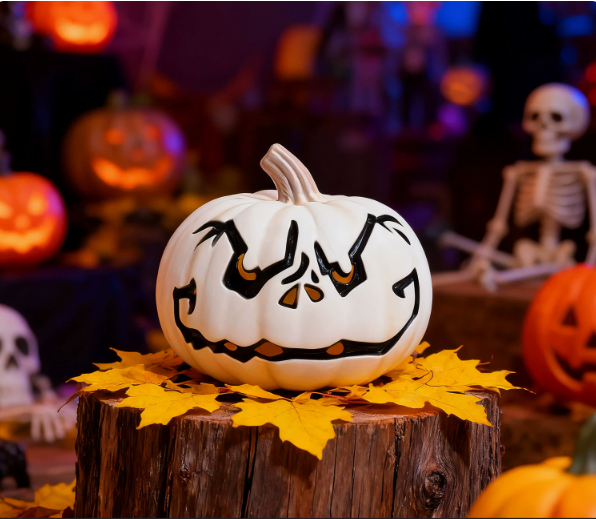 Halloween Pumpkin Lantern Mall Amusement Park Small Beauty Chen Luminous Decoration Prop Decoration