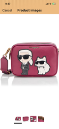 KARL LAGERFELD Women's Maybelle Choupette Crossbody