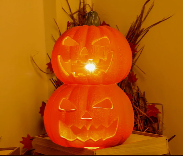Halloween Pumpkin Lantern Mall Amusement Park Small Beauty Chen Luminous Decoration Prop Decoration