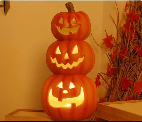 Halloween Pumpkin Lantern Mall Amusement Park Small Beauty Chen Luminous Decoration Prop Decoration