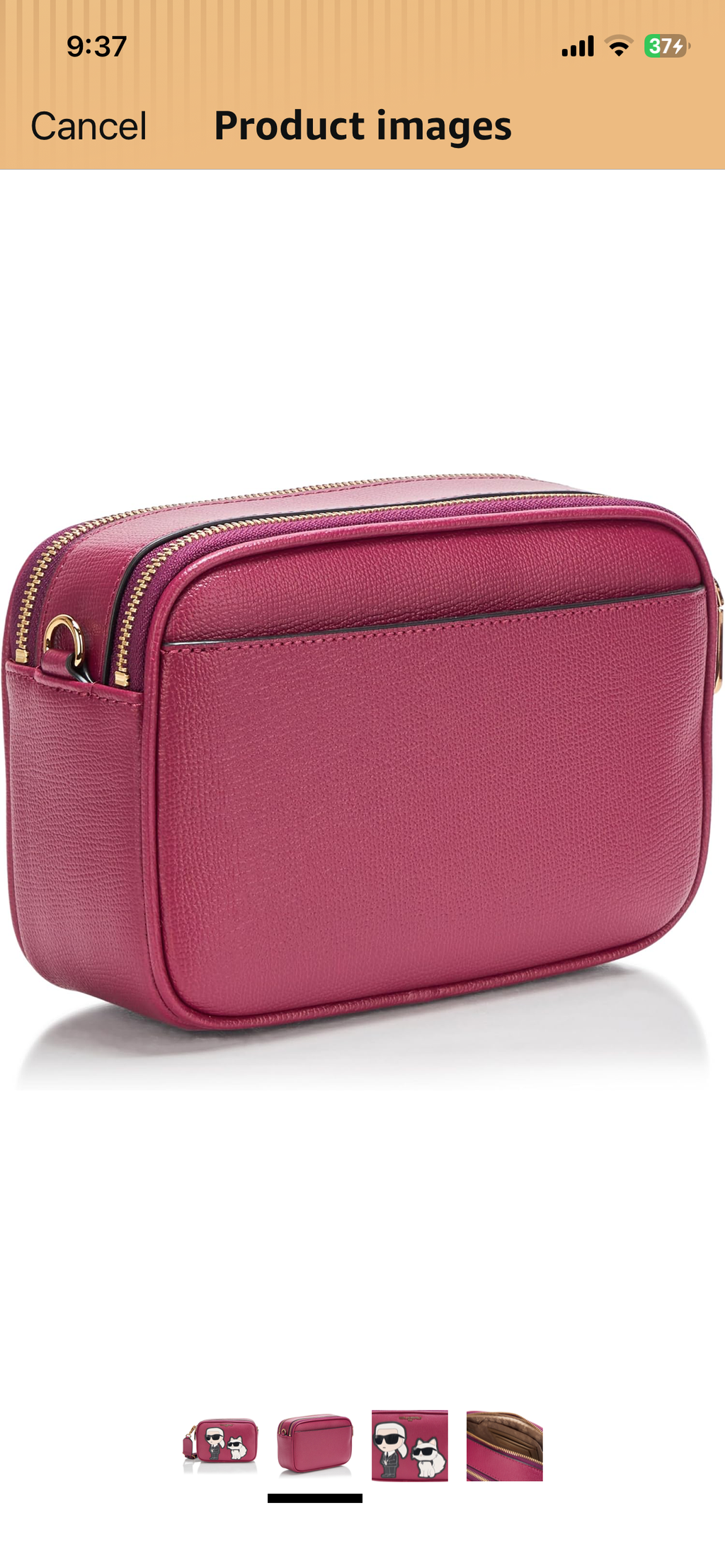KARL LAGERFELD Women's Maybelle Choupette Crossbody