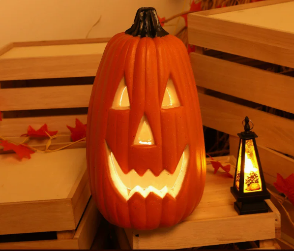Halloween Pumpkin Lantern Mall Amusement Park Small Beauty Chen Luminous Decoration Prop Decoration